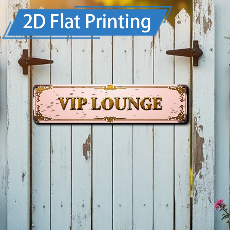 Home Bar Lounge - 2D Düz - Vintage Pembe VIP