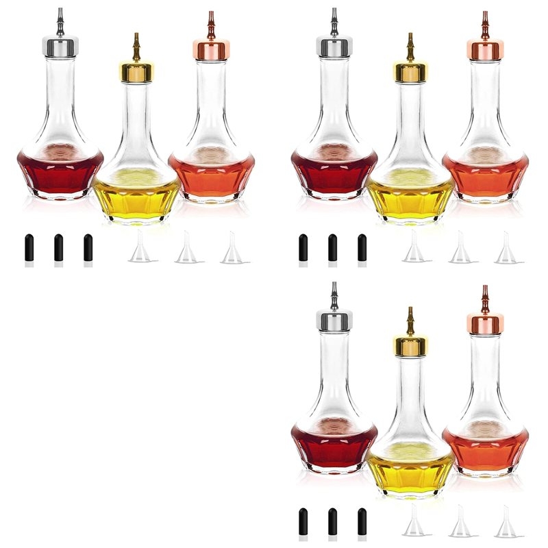 Bitters Bottle Set - 9'lu Bitters Şişesi Seti - 1,7